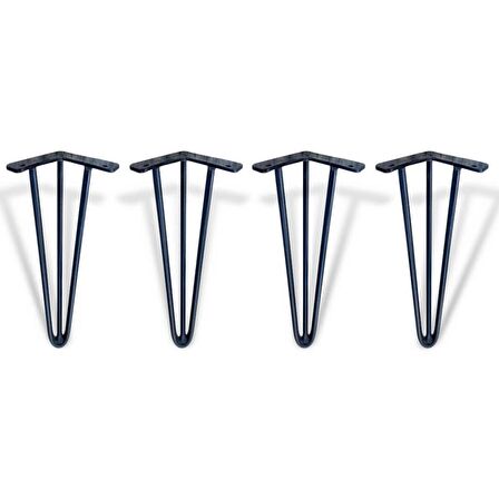 Metal Firkete Demir Masa Sehpa Ayağı 55 Cm