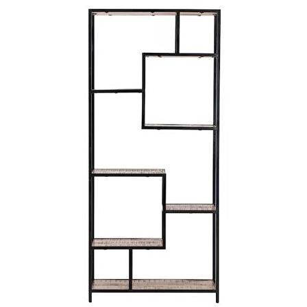 Raflı Kitaplık Büyük Kütüphane Modeli 7 Raflı Kitaplık