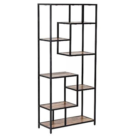 Raflı Kitaplık Büyük Kütüphane Modeli 7 Raflı Kitaplık
