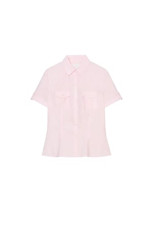 ALLBUCKS ZARA Vücuda Oturan Poplin Gömlek ABZRA00106