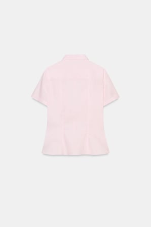 ALLBUCKS ZARA Vücuda Oturan Poplin Gömlek ABZRA00106