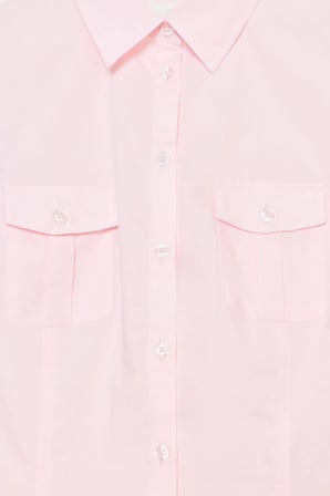 ALLBUCKS ZARA Vücuda Oturan Poplin Gömlek ABZRA00106