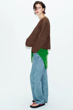 ALLBUCKS ZARA Keten Rustik Şişme Mont ABZRA00114