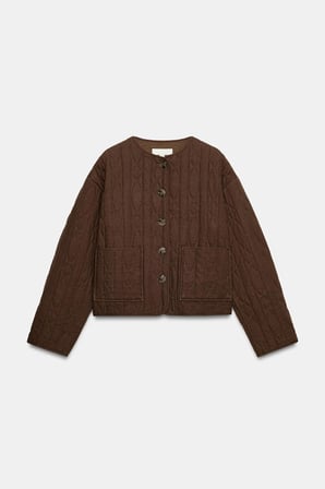 ALLBUCKS ZARA Keten Rustik Şişme Mont ABZRA00114