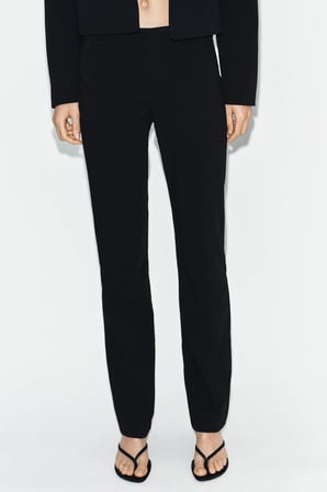 ALLBUCKS ZARA Kemer Köprülü Çan Paça Kumaş Pantolon ABZRA00154