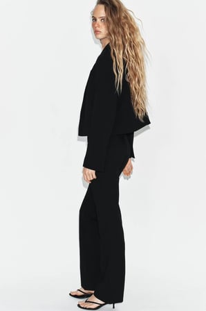 ALLBUCKS ZARA Kemer Köprülü Çan Paça Kumaş Pantolon ABZRA00154