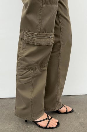 ALLBUCKS ZARA Orta Bel Çok Cepli Kargo Pantolon ABZRA00164