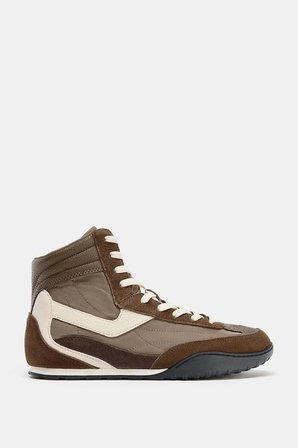 ALLBUCKS ZARA %100 DERİ KARIŞIMLI BİLEKLİ SPOR AYAKKABI ABZRA3755