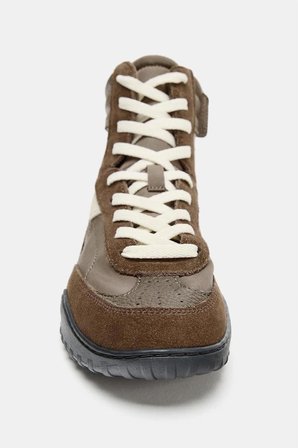 ALLBUCKS ZARA %100 DERİ KARIŞIMLI BİLEKLİ SPOR AYAKKABI ABZRA3755