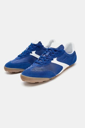 ALLBUCKS ZARA %100 DERİ PARÇALI YUMUŞAK KOŞU SPOR AYAKKABI SNEAKER ABZRA3766