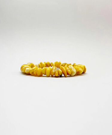 Seccar Damla Kehribar Bileklik