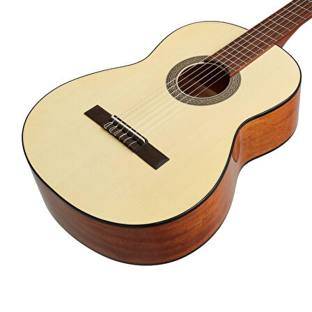 CORT AC100SG KLASİK GİTAR, SEMI GLOSS, LADİN KAPAK