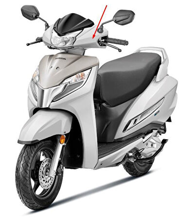 Honda Activa 125 Far Muhafaza Beyaz