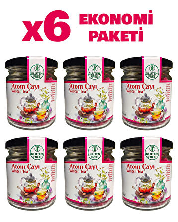 Zengin Bitki İçerikli Küp Atom Çayı 6’lı Paket