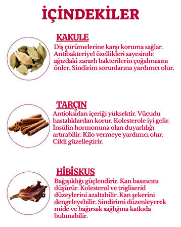 Zengin Bitki İçerikli Küp Atom Çayı 6’lı Paket
