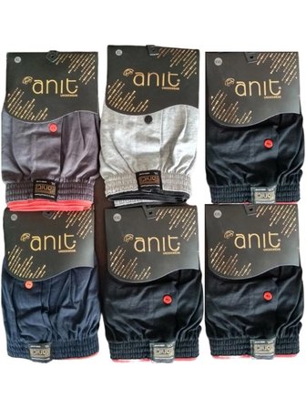 Anıt 1146 6 Adet Erkek Düz Penye Boxer Külot Çok Renkli Abani Classic