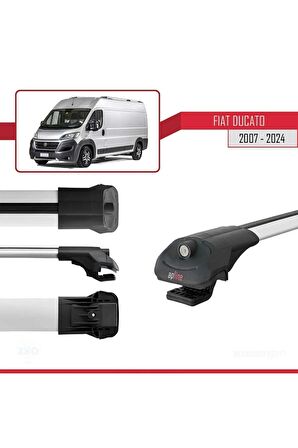 Fiat Ducato 2007 ve Sonrası ile uyumlu ACE-1 Ara Atkı Tavan Barı GRİ