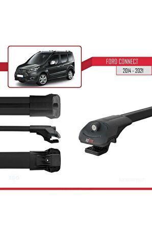 Ford Connect 2014-2021 Arası ile uyumlu ACE-1 Ara Atkı Tavan Barı SİYAH