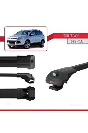 Ford Escape 2013-2019 Arası ile uyumlu ACE-1 Ara Atkı Tavan Barı SİYAH