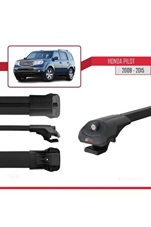 Honda Pilot 2009-2015 Arası ile uyumlu ACE-1 Ara Atkı Tavan Barı SİYAH