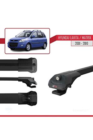 Hyundai Lavita / Matrix (FC) 2001-2010 Arası ile uyumlu ACE-1 Ara Atkı Tavan Barı SİYAH