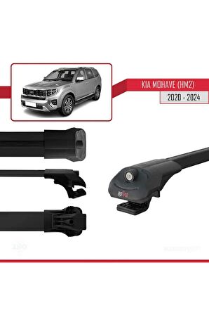 Kia Mohave (HM2) 2020 ve Sonrası ile uyumlu ACE-1 Ara Atkı Tavan Barı SİYAH