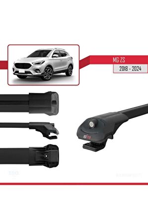 MG ZS 2018 ve Sonrası ile Uyumlu ACE-1 Ara Atkı Tavan Barı SİYAH