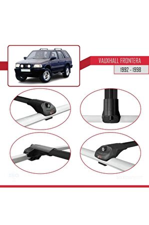Vauxhall Frontera 1992-1998 Arası ile uyumlu ACE-1 Ara Atkı Tavan Barı SİYAH