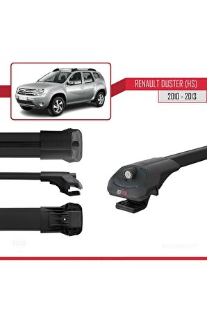 Renault Duster (HS) 2010-2013 Arası ile uyumlu ACE-1 Ara Atkı Tavan Barı SİYAH