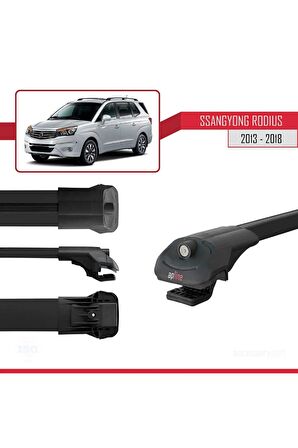 Ssangyong Rodius 2013-2018 Arası ile uyumlu ACE-1 Ara Atkı Tavan Barı SİYAH
