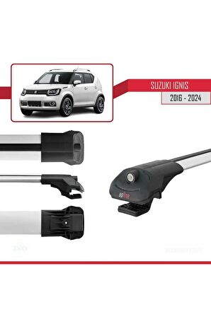 Suzuki Ignıs 2016 ve Sonrası ile uyumlu ACE-1 Ara Atkı Tavan Barı GRİ