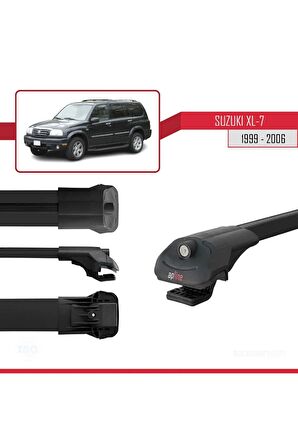 Suzuki XL-7 1999-2006 Arası ile uyumlu ACE-1 Ara Atkı Tavan Barı SİYAH