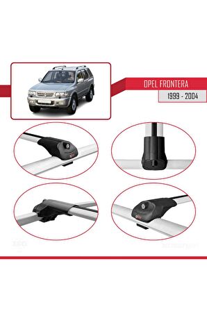Opel Frontera 1999-2004 Arası Ile Uyumlu Ace-1 Ara Atkı Tavan Barı Gri