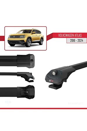 Volkswagen Atlas 2018 ve Sonrası ile uyumlu ACE-1 Ara Atkı Tavan Barı SİYAH