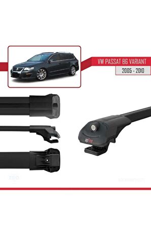 Volkswagen Passat (B6) VARIANT 2005-2010 Arası ile uyumlu ACE-1 Ara Atkı Tavan Barı SİYAH