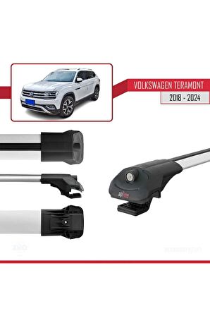 Volkswagen Teramont 2018 ve Sonrası ile uyumlu ACE-1 Ara Atkı Tavan Barı GRİ