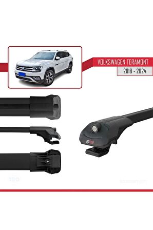 Volkswagen Teramont 2018 ve Sonrası ile uyumlu ACE-1 Ara Atkı Tavan Barı SİYAH
