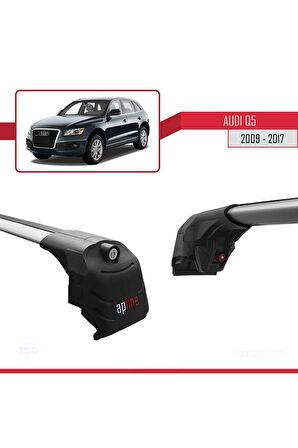Audi Q5 2009-2017 Arası ile uyumlu ACE-2 Ara Atkı Tavan Barı GRİ
