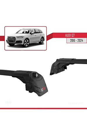 Audi Q7 2016 ve Sonrası ile uyumlu ACE-2 Ara Atkı Tavan Barı SİYAH