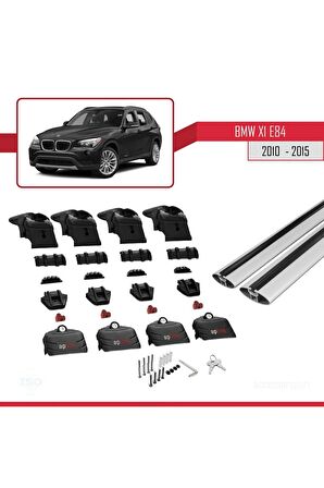 BMW X1 (E84) 2010-2015 Arası ile uyumlu ACE-2 Ara Atkı Tavan Barı GRİ