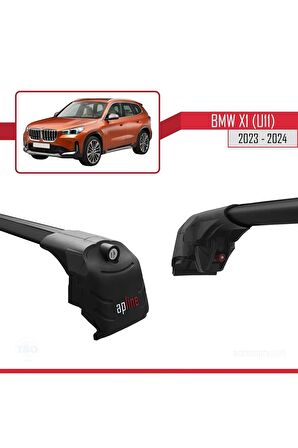 BMW X1 (U11) 2023 ve Sonrası ile uyumlu ACE-2 Ara Atkı Tavan Barı SİYAH