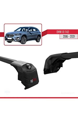 BMW X1 F48 2016-2022 Arası ile uyumlu ACE-2 Ara Atkı Tavan Barı SİYAH