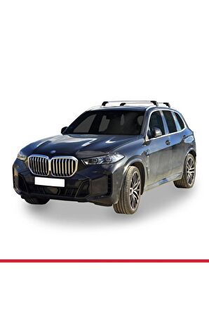 BMW X5 (G05) 2019 ve Sonrası ile Uyumlu ACE-2 Ara Atkı Tavan Barı GRİ