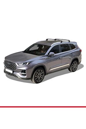 Chery Tiggo 8 Pro 2020 Sonrası ile uyumlu ACE-2 Ara Atkı Tavan Barı SİYAH