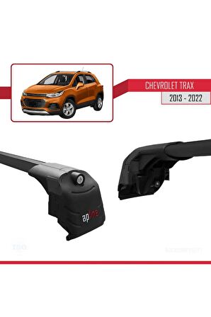 Chevrolet TRAX 2013-2022 Arası ile uyumlu ACE-2 Ara Atkı Tavan Barı SİYAH