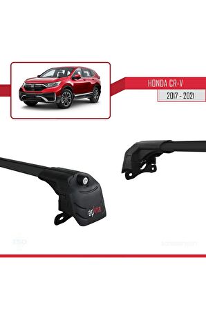 Honda CR-V 2017-2021 Arası ile uyumlu ACE-2 Ara Atkı Tavan Barı SİYAH