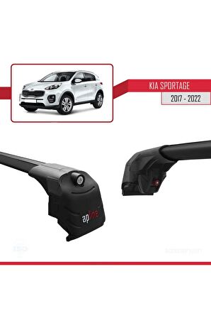 Kia Sportage 2017-2022 Arası ile uyumlu ACE-2 Ara Atkı Tavan Barı SİYAH