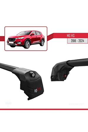 MG HS 2018 ve Sonrası ile uyumlu ACE-2 Ara Atkı Tavan Barı SİYAH