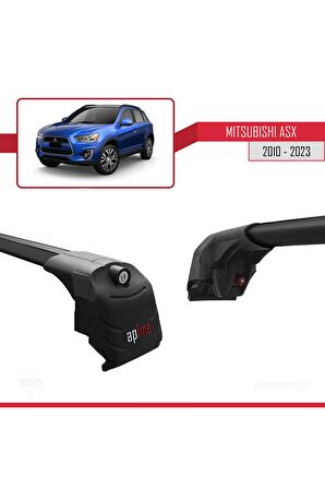 Mitsubishi Asx / Rvr (MK3) 2010-2023 Arası Ile Uyumlu Ace-2 Ara Atkı Tavan Barı Siyah