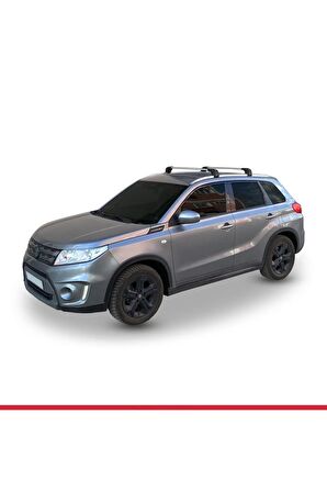 Suzuki Vitara 2015 ve Sonrası ile uyumlu ACE-2 Ara Atkı Tavan Barı GRİ